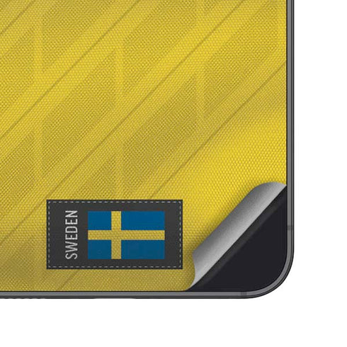 Sweden Soccer Flag Galaxy S24 Plus Skin